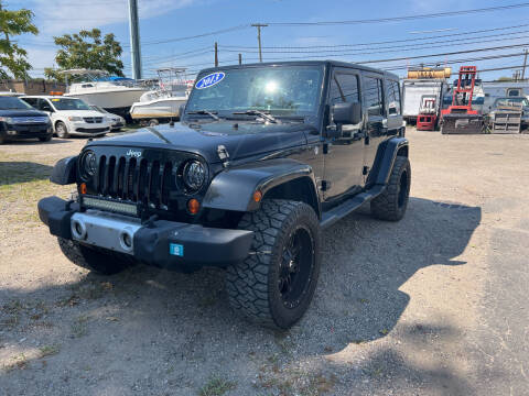 2013 Jeep Wrangler Unlimited for sale at L & B Auto Sales & Service in West Islip NY