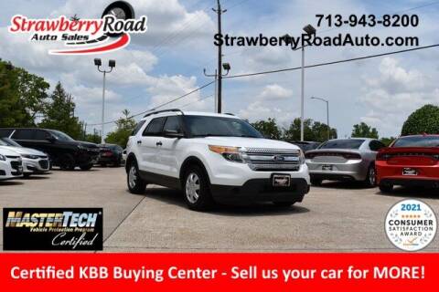 2014 Ford Explorer for sale at Strawberry Road Auto Sales in Pasadena TX