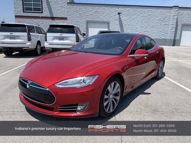 2015 Tesla Model S for sale at Fishers Imports in Fishers IN