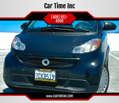 2013 Smart fortwo for sale at Car Time Inc in San Jose CA