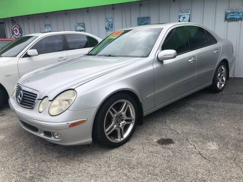 2003 Mercedes-Benz E-Class for sale at EXECUTIVE CAR SALES LLC in North Fort Myers FL