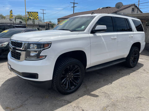 2015 Chevrolet Tahoe for sale at JR'S AUTO SALES in Pacoima CA