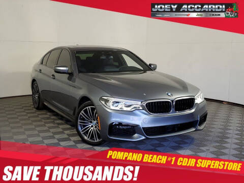 2020 BMW 5 Series for sale at PHIL SMITH AUTOMOTIVE GROUP - Joey Accardi Chrysler Dodge Jeep Ram in Pompano Beach FL
