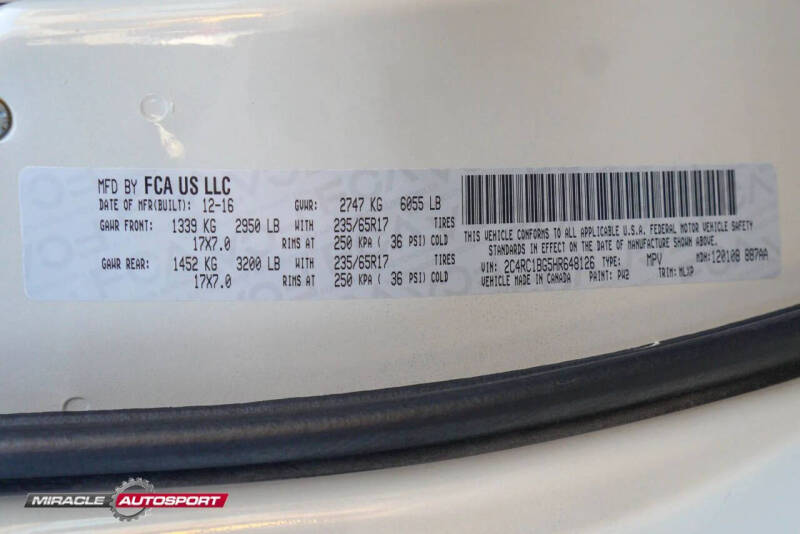 2017 Chrysler Pacifica