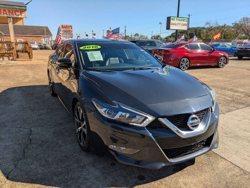 2016 Nissan Maxima for sale at Mario Car Co in South Houston TX