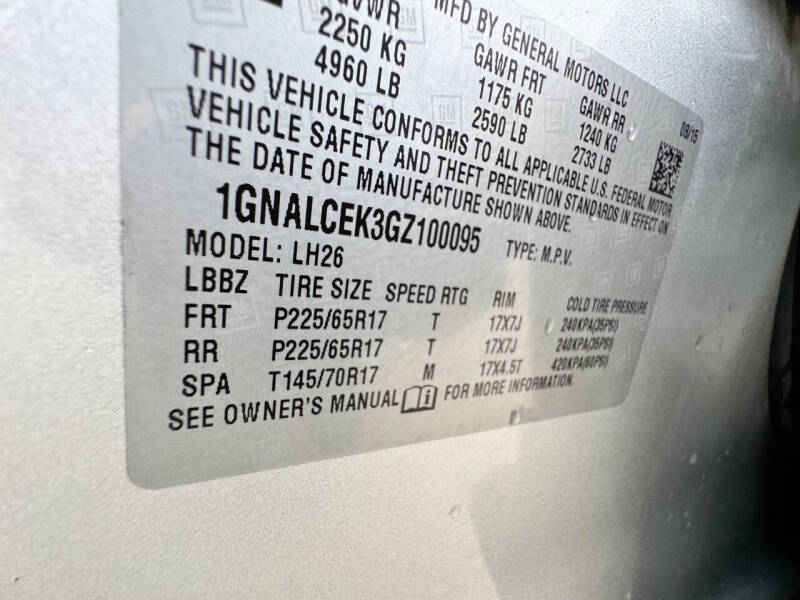 2016 Chevrolet Equinox LT