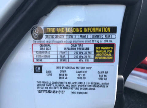 2004 Chevrolet Corvette