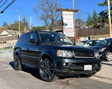 2012 Land Rover Range Rover Sport for sale at Sierra Auto Sales Inc in Auburn CA