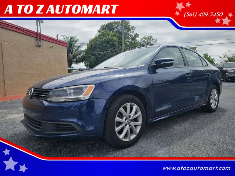 2011 Volkswagen Jetta for sale at A TO Z  AUTOMART - A TO Z AUTOMART in West Palm Beach FL