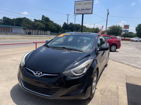 2015 Hyundai Elantra for sale at Shock Motors in Garland TX