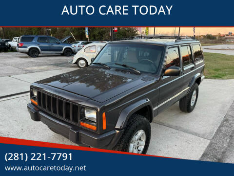 1999 Jeep Cherokee for sale at AUTO CARE TODAY in Spring TX