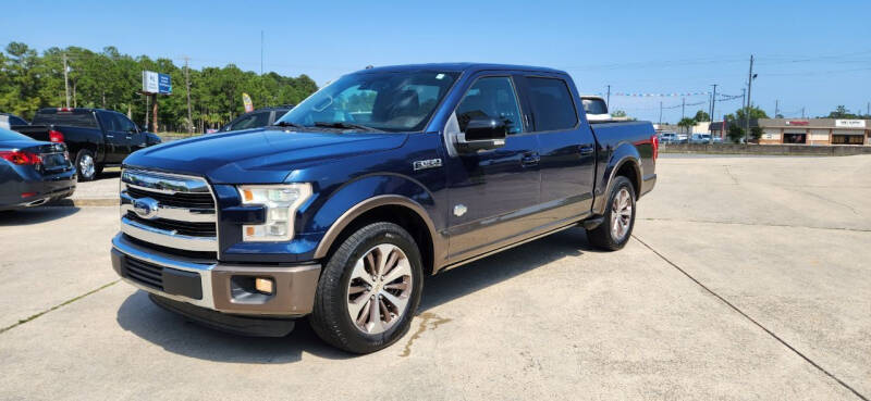2016 Ford F-150 for sale at WHOLESALE AUTO GROUP in Mobile AL