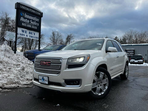 2014 GMC Acadia for sale at Innovative Auto Sales in Hooksett NH