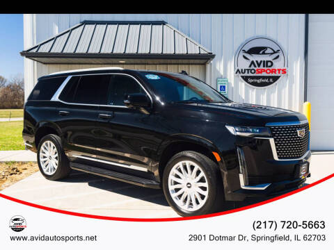 2022 Cadillac Escalade for sale at AVID AUTOSPORTS in Springfield IL