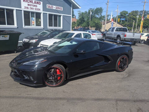 2022 Chevrolet Corvette for sale at Richland Motors in Cleveland OH