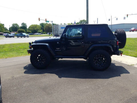 2013 Jeep Wrangler for sale at M & H Auto & Truck Sales Inc. in Marion IN