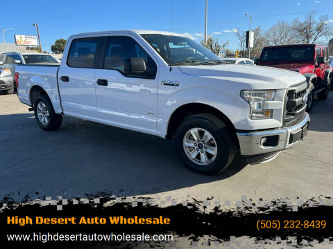 2015 Ford F-150 for sale at High Desert Auto Wholesale in Albuquerque NM