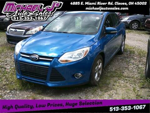 2013 Ford Focus for sale at MICHAEL J'S AUTO SALES in Cleves OH