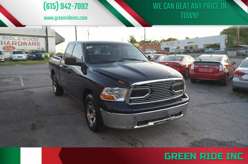 2011 RAM Ram Pickup 1500 for sale at Green Ride Inc in Nashville TN