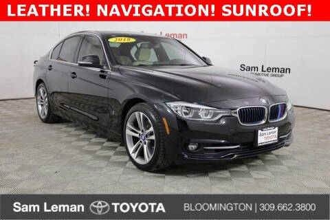 2018 BMW 3 Series for sale at Sam Leman Mazda in Bloomington IL