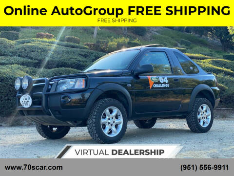 2004 Land Rover Freelander for sale at Car Group       FREE SHIPPING in Riverside CA
