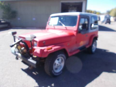 1989 Jeep Wrangler for sale at John Roberts Motor Works Company in Gunnison CO
