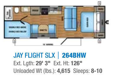 2017 Jayco Jay Flight for sale at S & M WHEELESTATE SALES INC - Camper in Princeton NC