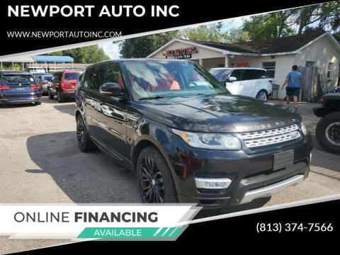 2014 Land Rover Range Rover Sport for sale at NEWPORT AUTO INC in Tampa FL