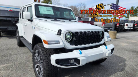 2024 Jeep Wrangler for sale at FRED FREDERICK CHRYSLER, DODGE, JEEP, RAM, EASTON in Easton MD