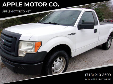 2011 Ford F-150 for sale at APPLE MOTOR CO. in Houston TX
