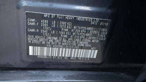 2011 Subaru Outback 2.5i Premium