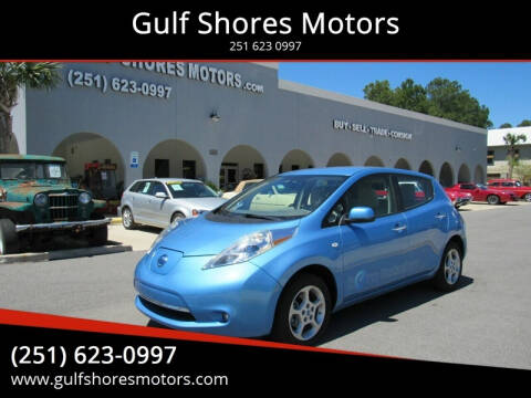 2012 Nissan LEAF for sale at Gulf Shores Motors in Gulf Shores AL