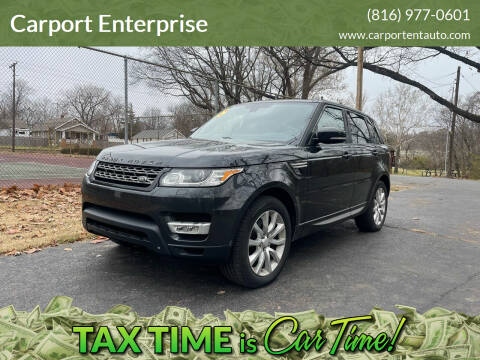 2015 Land Rover Range Rover Sport for sale at Carport Enterprise in Kansas City MO