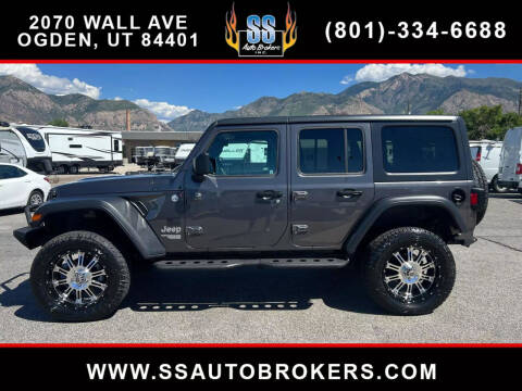 2018 Jeep Wrangler Unlimited for sale at S S Auto Brokers in Ogden UT
