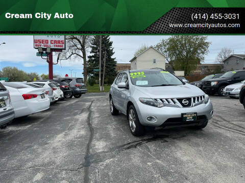 2009 Nissan Murano for sale at Cream City Auto in Milwaukee WI