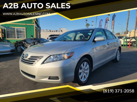 2007 Toyota Camry Hybrid for sale at A2B AUTO SALES in Chula Vista CA