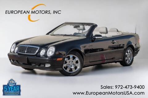 2000 Mercedes-Benz CLK for sale at European Motors Inc in Plano TX