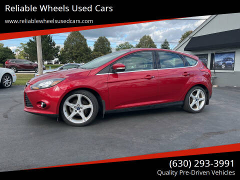 2012 Ford Focus for sale at Reliable Wheels Used Cars in West Chicago IL