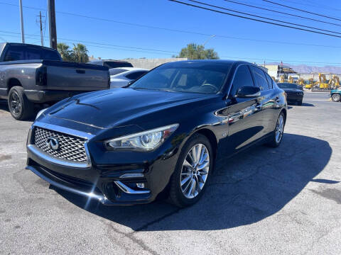 2018 Infiniti Q50 for sale at A&A AUTO SALES LLC in North Las Vegas NV