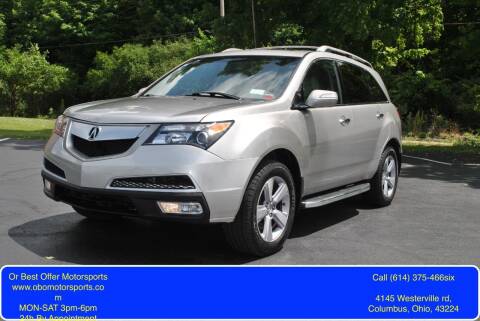 2013 Acura MDX for sale at Or Best Offer Motorsports in Columbus OH