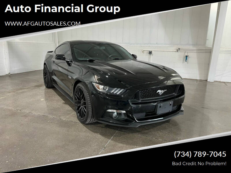 2017 Ford Mustang for sale at Auto Financial Group in Flat Rock MI