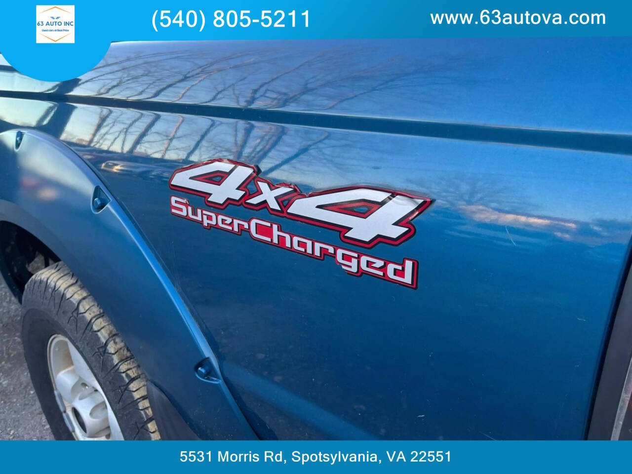 2002 Nissan Frontier for sale at 63 Auto Inc in Spotsylvania, VA