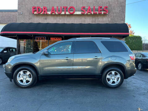 2011 GMC Acadia for sale at F.D.R. Auto Sales in Springfield MA