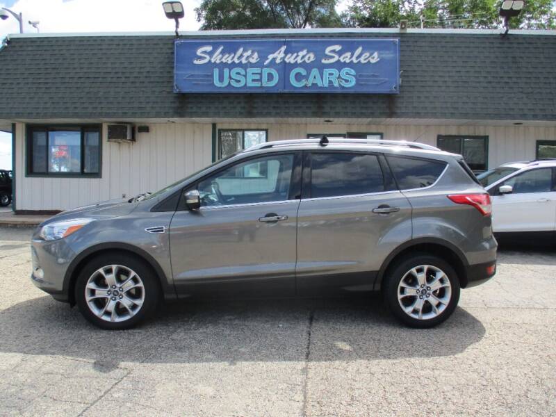 2014 Ford Escape for sale at SHULTS AUTO SALES INC. in Crystal Lake IL