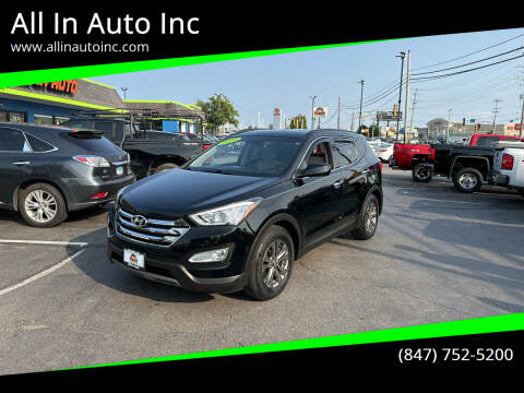 2014 Hyundai Santa Fe Sport for sale at All In Auto Inc in Palatine IL