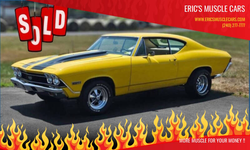 1968 Chevrolet Chevelle for sale at Eric's Muscle Cars in Clarksburg MD