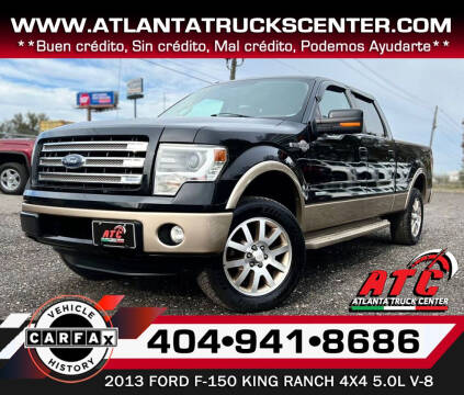 2013 Ford F-150 for sale at ATLANTA TRUCK CENTER LLC in Doraville GA