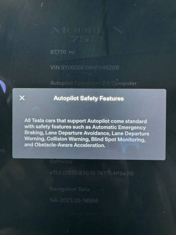 2017 Tesla Model X 75D