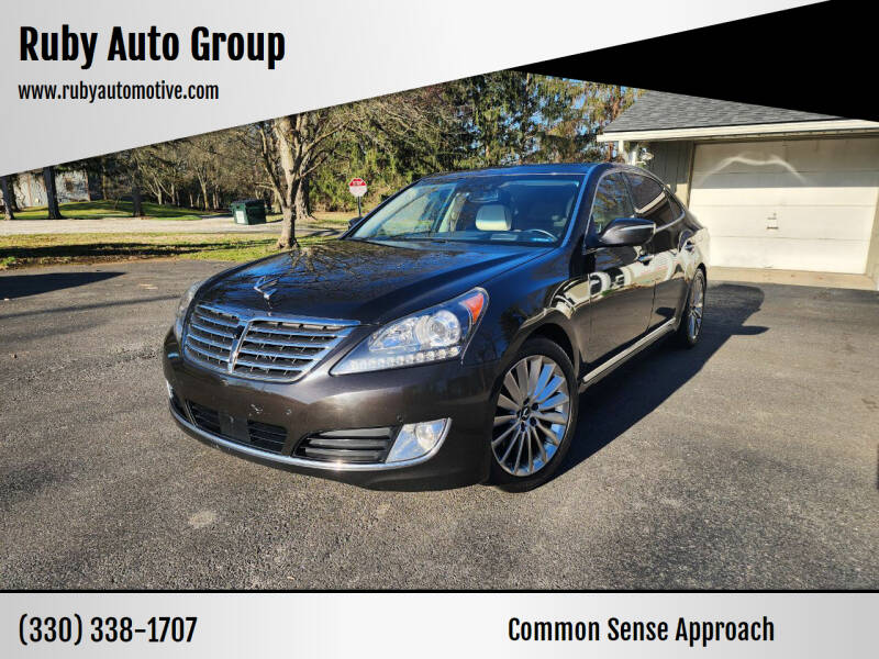 2014 Hyundai Equus for sale at Ruby Auto Group in Hudson OH