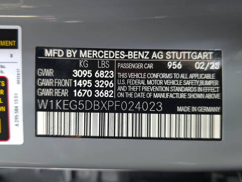 2023 Mercedes-Benz EQE AMG EQE